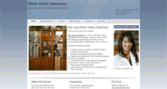 Desktop Screenshot of northvalleyoptometry.com