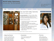 Tablet Screenshot of northvalleyoptometry.com
